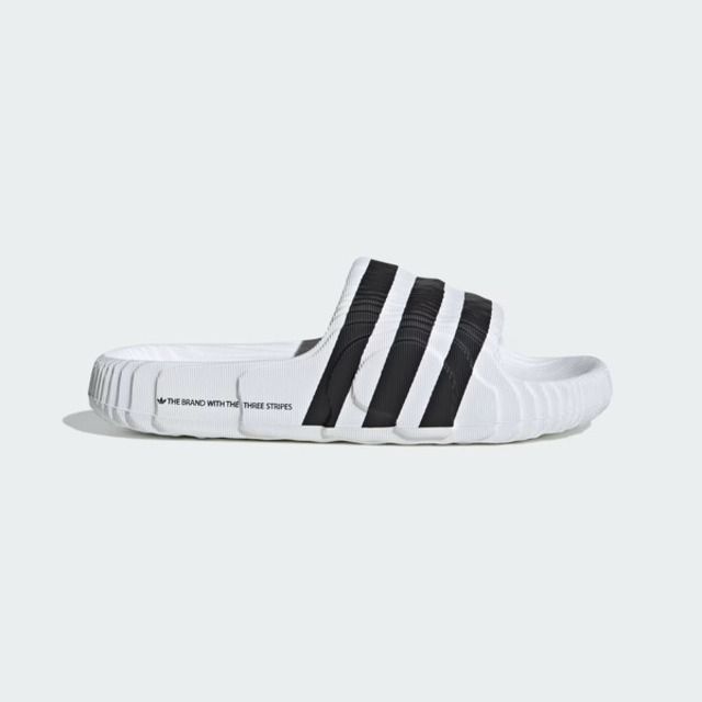 adidas Originals Adidas Adilette 22 IF3668 男女 涼拖鞋 運動 休閒 日常 居家 逛街 舒適 環保 白黑