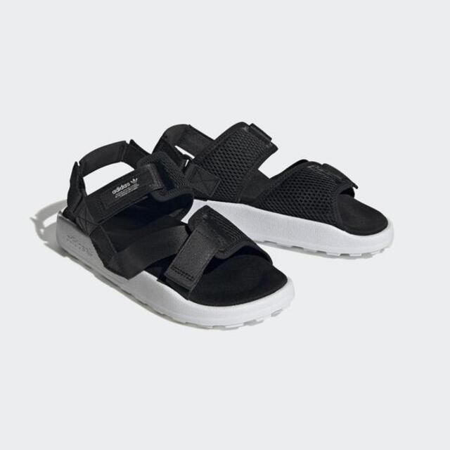 adidas Originals Adidas Adilette ADV W HP2184 男女 涼鞋 運動 休閒 黏扣帶 梭織 網眼布 穿搭 黑