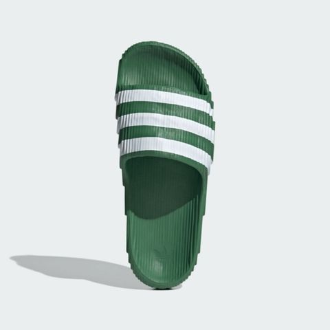 adidas Originals Adidas Adilette 22 IG9260 男女 涼拖鞋 運動 休閒 日常 居家 逛街 舒適 環保 綠白