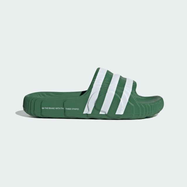 adidas Originals Adidas Adilette 22 IG9260 男女 涼拖鞋 運動 休閒 日常 居家 逛街 舒適 環保 綠白