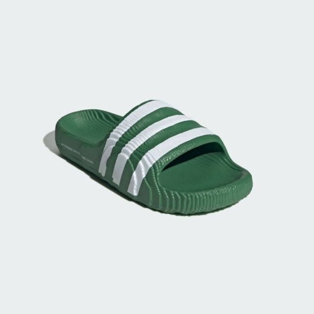 adidas Originals Adidas Adilette 22 IG9260 男女 涼拖鞋 運動 休閒 日常 居家 逛街 舒適 環保 綠白