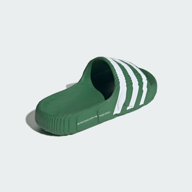 adidas Originals Adidas Adilette 22 IG9260 男女 涼拖鞋 運動 休閒 日常 居家 逛街 舒適 環保 綠白