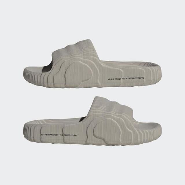 adidas Originals Adidas Adilette 22 HQ4670 男女 涼拖鞋 運動 經典 一片拖 休閒 夏日 舒適 愛迪達 棕灰