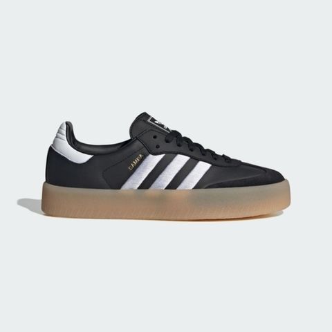 adidas Originals Adidas Sambae W ID0436 女 休閒鞋 運動 經典 德訓鞋 膠底 皮革 麂皮 流行 穿搭 黑白