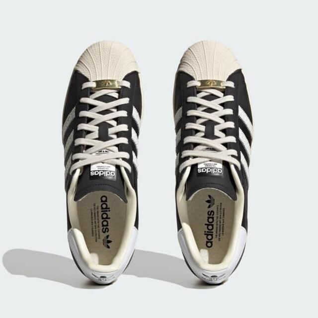 adidas Originals Adidas Superstar [ID4676] 男 休閒鞋 運動 經典 貝殼頭 三葉草 壓紋 皮革 百搭 黑 米白