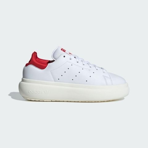 adidas Originals Adidas Stan Smith PF W IE0452 女 休閒鞋 運動 經典 復古 厚底 奶油底 白 紅