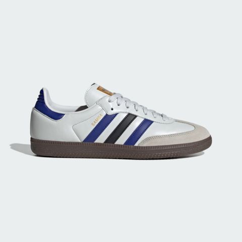 adidas Originals Adidas Samba OG ID1381 男女 休閒鞋 復古 德訓鞋 皮革 膠底 愛迪達 白 藍