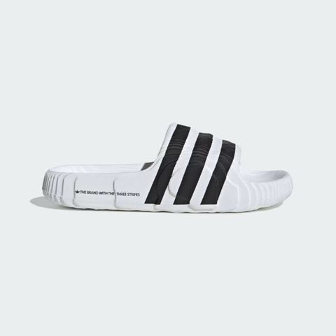 adidas Originals Adidas Adilette 22 [IF3668] 男女 涼拖鞋 運動 休閒 日常 居家 逛街 舒適 環保 白黑