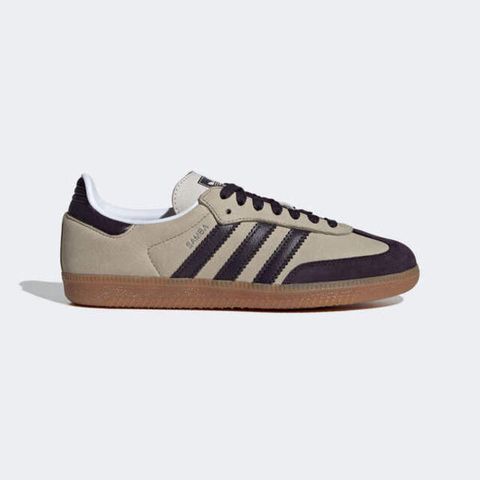 adidas Originals Adidas Samba OG W [IE5835] 女 休閒鞋 經典 復古 德訓鞋 皮革 焦糖底 奶茶 深棕