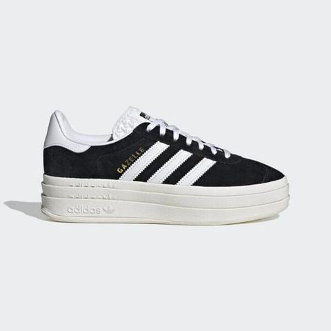 adidas Originals Adidas Gazelle Bold W HQ6912 女 休閒鞋 運動 經典 復古 厚底 麂皮 愛迪達 黑 白