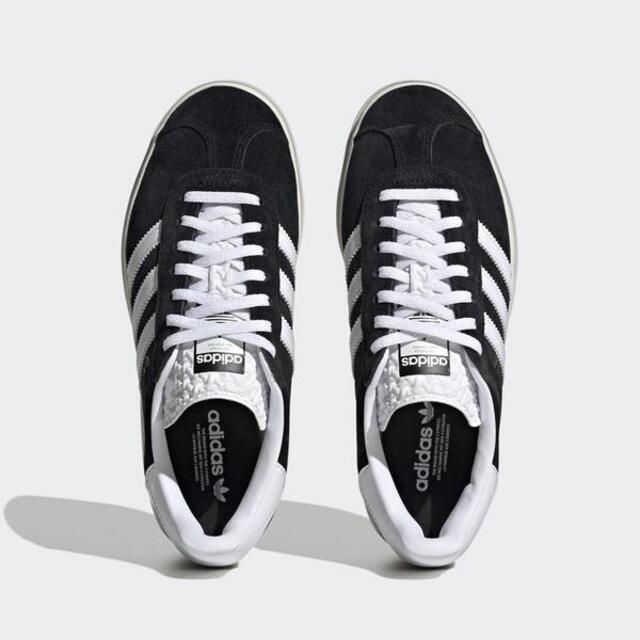 adidas Originals Adidas Gazelle Bold W HQ6912 女 休閒鞋 運動 經典 復古 厚底 麂皮 愛迪達 黑 白