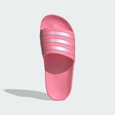 ADIDAS 愛迪達 Adilette Aqua [IF6071] 女 涼拖鞋 運動 休閒 快乾 雨天 海灘 舒適 輕便 粉紅