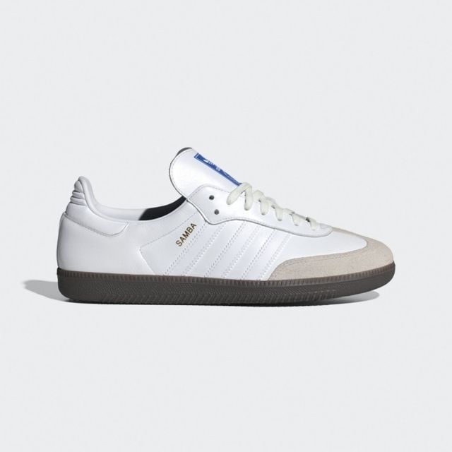 adidas Originals Adidas Samba OG [IE3439] 男女 休閒鞋 復古 德訓鞋 皮革 麂皮 情侶 穿搭 流行 膠底 白