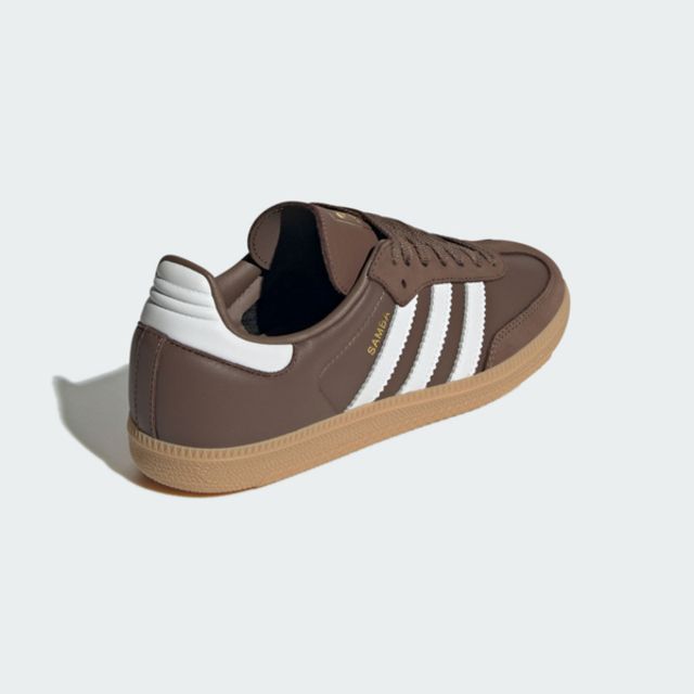 adidas Originals Adidas Samba OG W IE6522 女 休閒鞋 經典 三葉草 復古 德訓鞋 膠底 棕 白