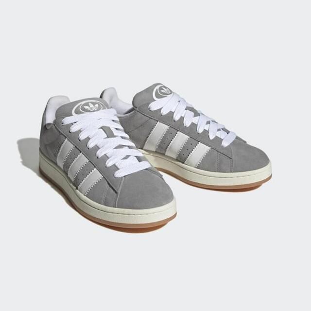 adidas Originals Adidas Campus 00s HQ8707 男女 休閒鞋 經典 復古 Originals 麂皮 奶油底 灰 白