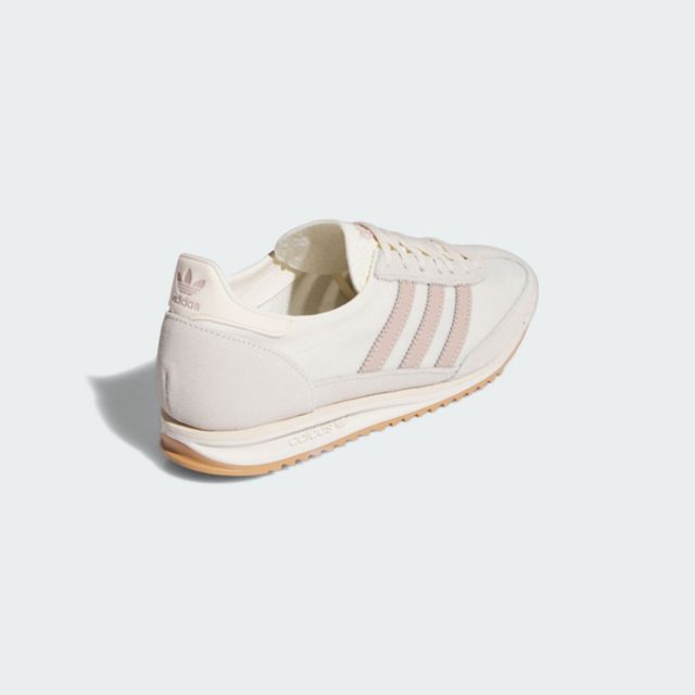 adidas Originals Adidas SL 72 OG W [JH7394] 女 休閒鞋 運動 復古 三葉草 麂皮 尼龍 拼接 米白 淡粉