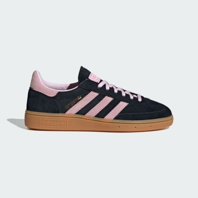 adidas Originals Adidas Handball Spezial W [IE5897] 女 休閒鞋 經典 復古 三葉草 麂皮 焦糖底 黑粉