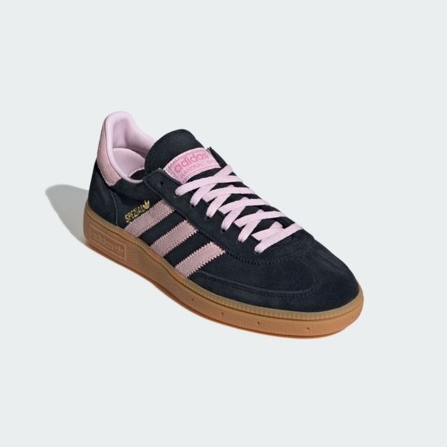 adidas Originals Adidas Handball Spezial W [IE5897] 女 休閒鞋 經典 復古 三葉草 麂皮 焦糖底 黑粉