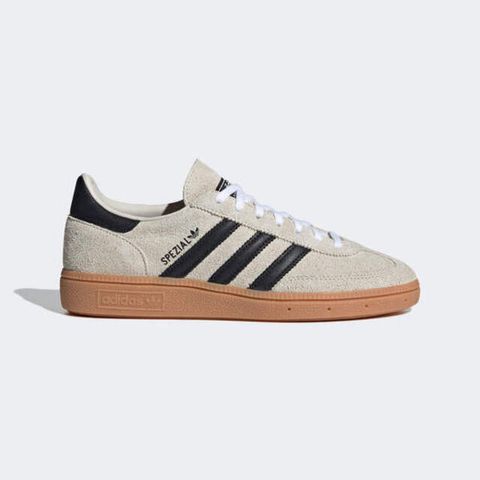 adidas Originals Adidas Handball Spezial W [IF6562] 女 休閒鞋 經典 復古 三葉草 麂皮 焦糖底 米灰