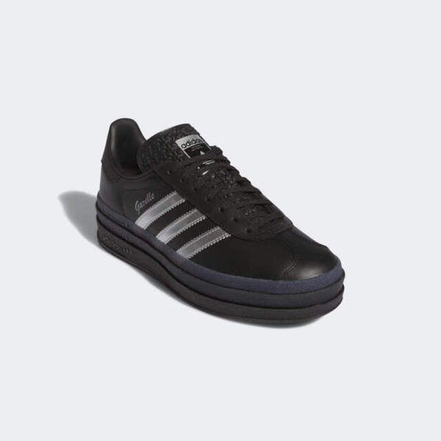 adidas Originals Adidas Pride Gazelle Bold PV [IH8063] 女 休閒鞋 運動 經典 厚底 黑銀