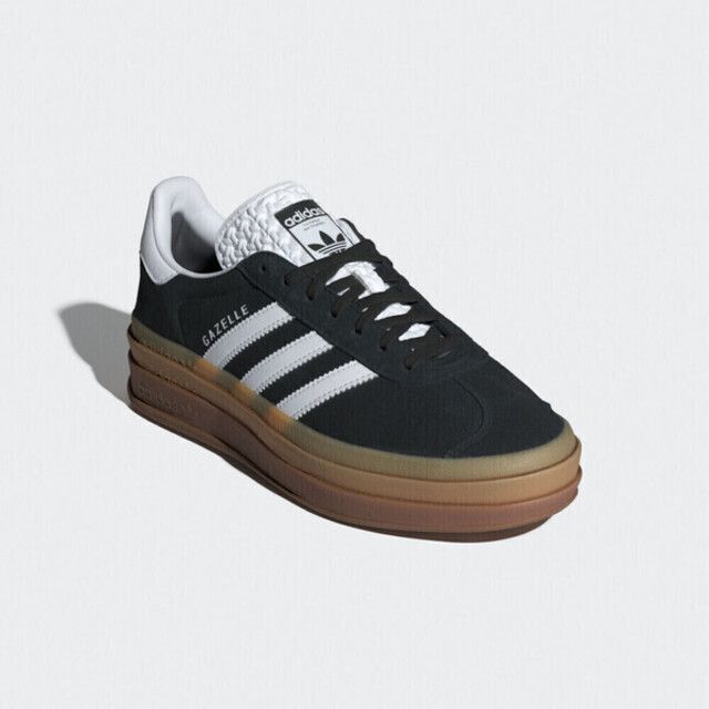 adidas Originals Adidas Gazelle Bold W IE0876 女 休閒鞋 經典 復古 三葉草 厚底 增高 黑 白