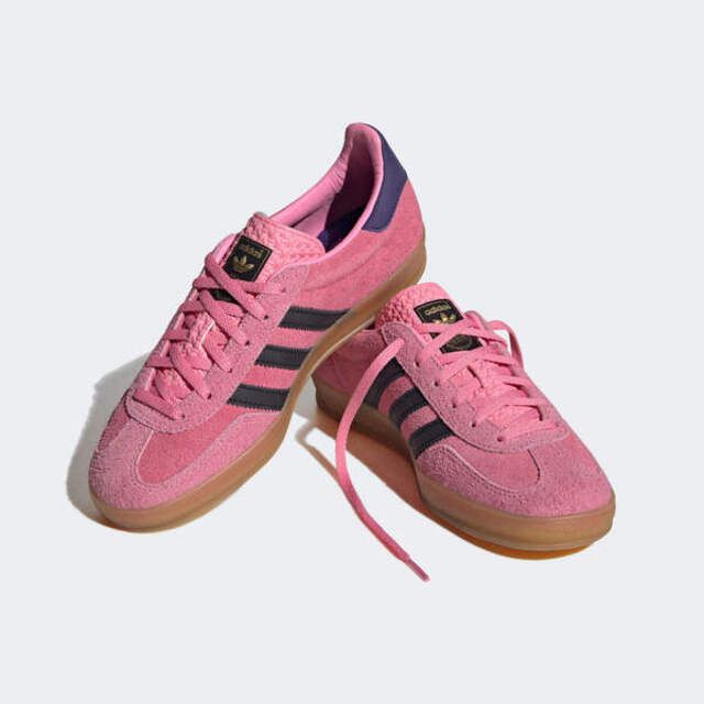 adidas Originals Adidas Gazelle Indoor W IE7002 女 休閒鞋 運動 經典 復古 麂皮 膠底 穿搭 粉黑