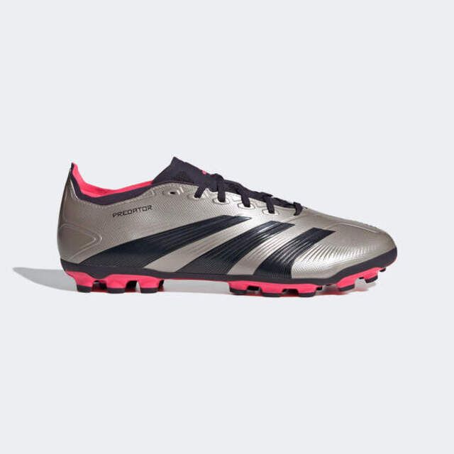 ADIDAS 愛迪達 Adidas Predator League 2G/3G AG IF6313 男女 足球鞋 膠釘 訓練 香檳金 黑