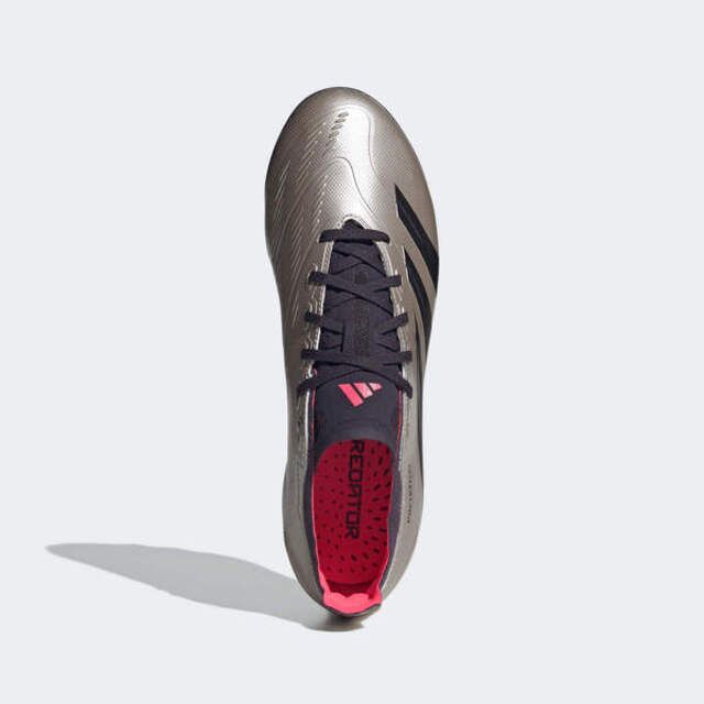 ADIDAS 愛迪達 Adidas Predator League 2G/3G AG IF6313 男女 足球鞋 膠釘 訓練 香檳金 黑