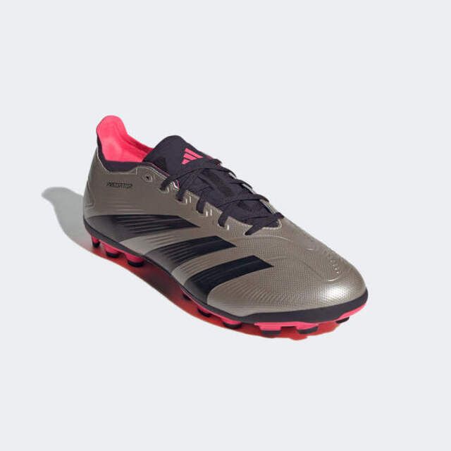 ADIDAS 愛迪達 Adidas Predator League 2G/3G AG IF6313 男女 足球鞋 膠釘 訓練 香檳金 黑