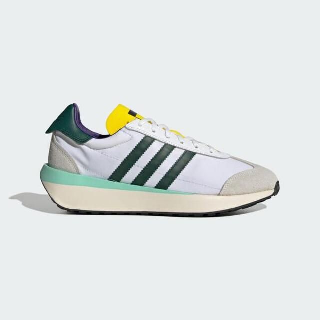 adidas Originals Adidas Country XLG [IF8118] 男女 休閒鞋 運動 復古 三葉草 尼龍 穿搭 愛迪達 白綠黃