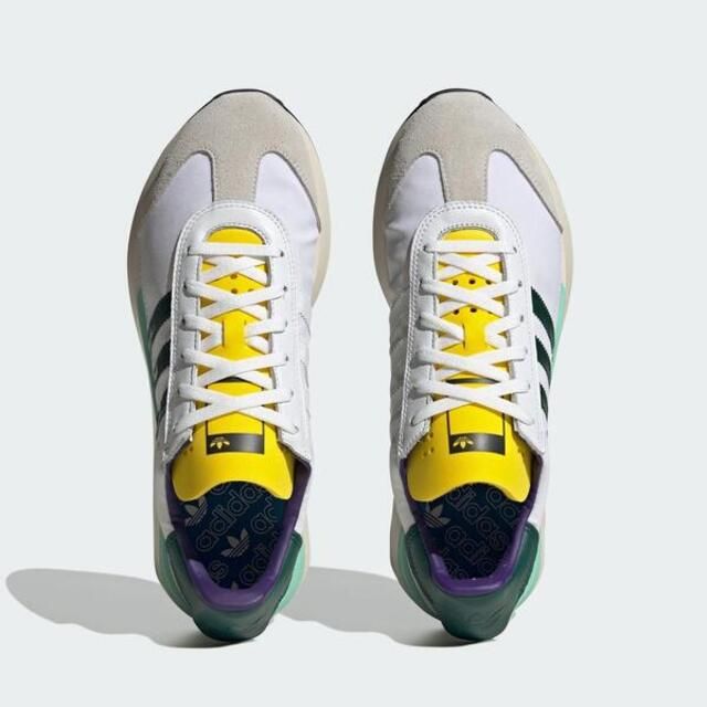 adidas Originals Adidas Country XLG [IF8118] 男女 休閒鞋 運動 復古 三葉草 尼龍 穿搭 愛迪達 白綠黃