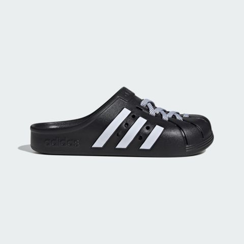 adidas Originals Adidas Adilette CLOG [JH9848] 男女 涼拖鞋 穆勒鞋 運動 防水 套入式 愛迪達 黑白