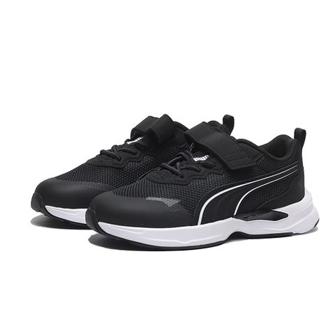 【PUMA】PWR Runner AC+ PS 休閒鞋 童鞋 中童 黑色-37819703