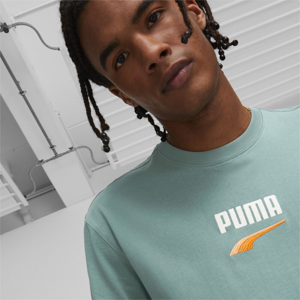 PUMA 【官方旗艦】流行系列Downtown Logo短袖T恤 男性 53824884