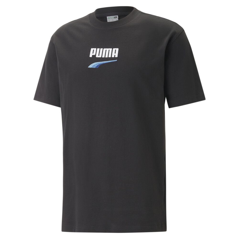 PUMA 【官方旗艦】流行系列Downtown Logo短袖T恤 男性 53824851