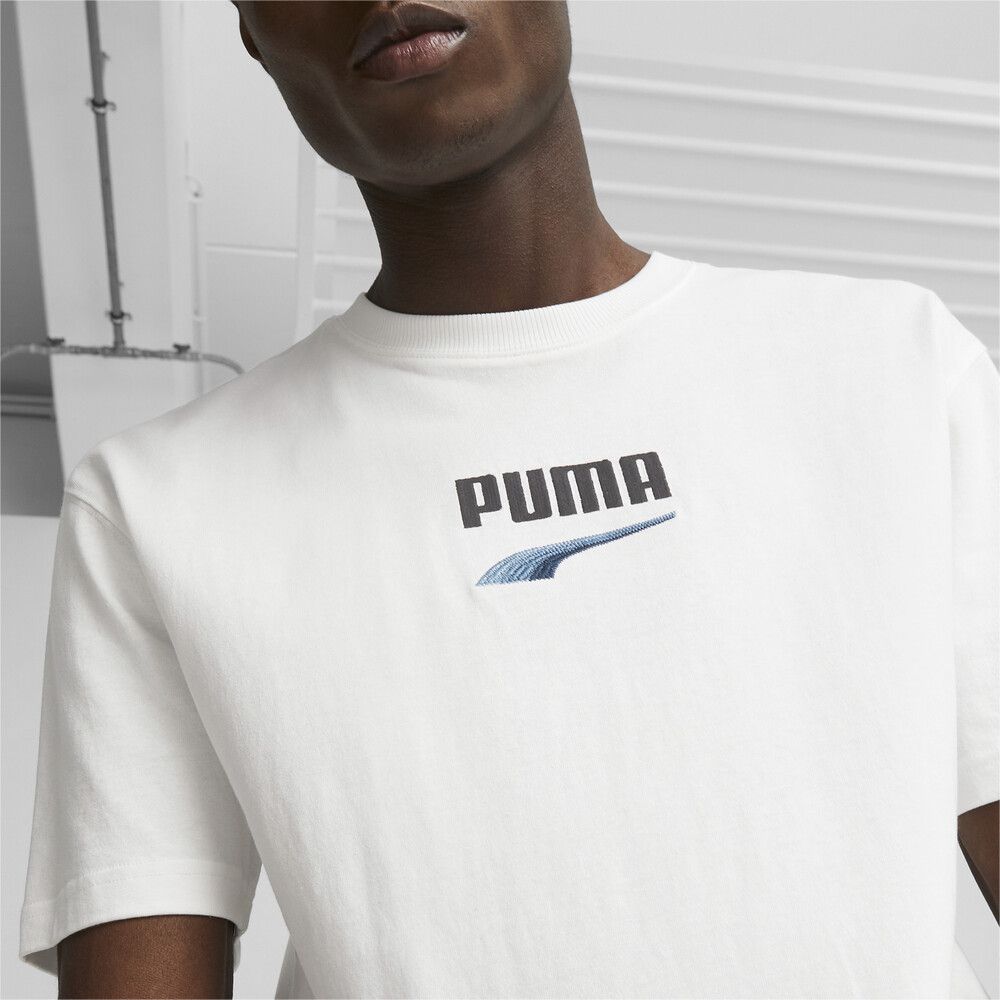 PUMA 【官方旗艦】流行系列Downtown Logo短袖T恤 男性 53824852