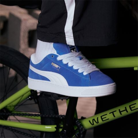 PUMA 彪馬 休閒鞋 SUEDE XL 寶藍白 經典 滑板鞋 男 39520501