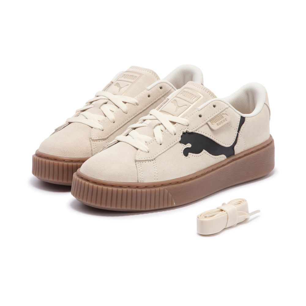 PUMA Suede Platform Cutout Wns 女運動休閒鞋-39723302 - PChome 24h購物