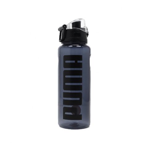 PUMA 彪馬 水壺 Training 1L Water Bottle 黑 旋開式 掛勾 運動水壺 05381125