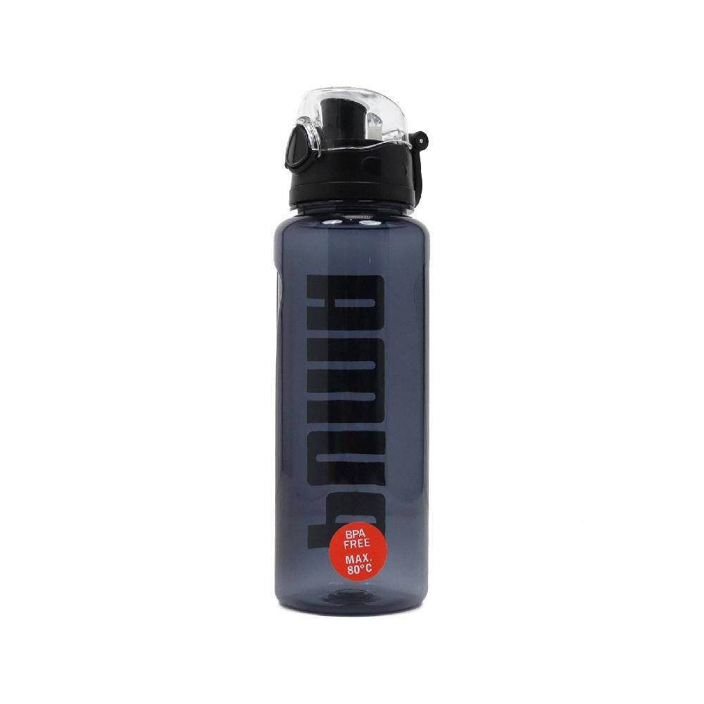 PUMA  彪馬 水壺 Training 1L Water Bottle 黑 旋開式 掛勾 運動水壺 05381125