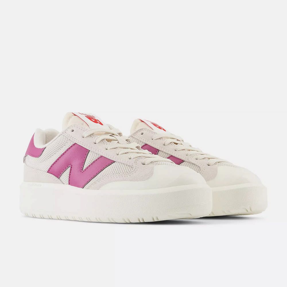 NEW BALANCE CT302 系列 男女 厚底 增高 休閒鞋 白粉-CT302RP-D