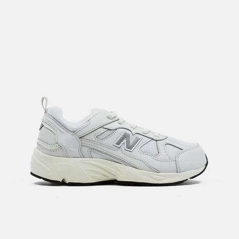 【New Balance】878 系列 中大童 休閒鞋 白-PV878KN1-W