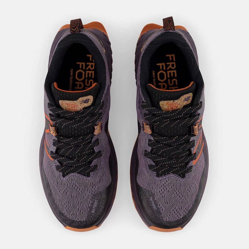 New Balance 紐巴倫 Fresh Foam X Hierro v7 女 野跑鞋 紫黑-WTHIER7M-D