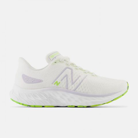 【New Balance】慢跑鞋 跑步鞋 女鞋 寬楦 白綠_WEVOZCS3-D
