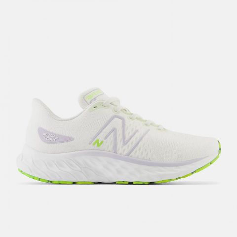 New Balance 紐巴倫 慢跑鞋 跑步鞋 女鞋 寬楦 白綠_WEVOZCS3-D