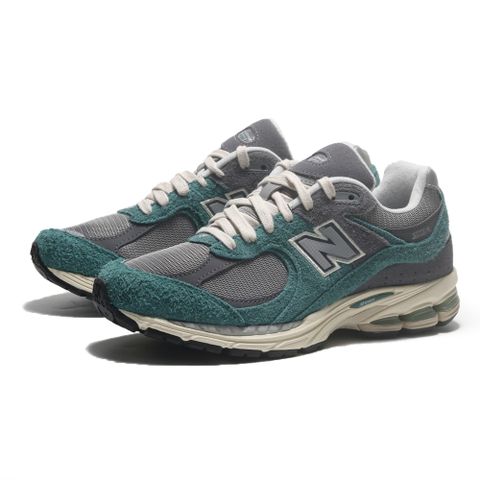 NEW BALANCE 慢跑鞋 NB 2002R 灰藍綠 麂皮 復古 情侶鞋 男女 M2002REM