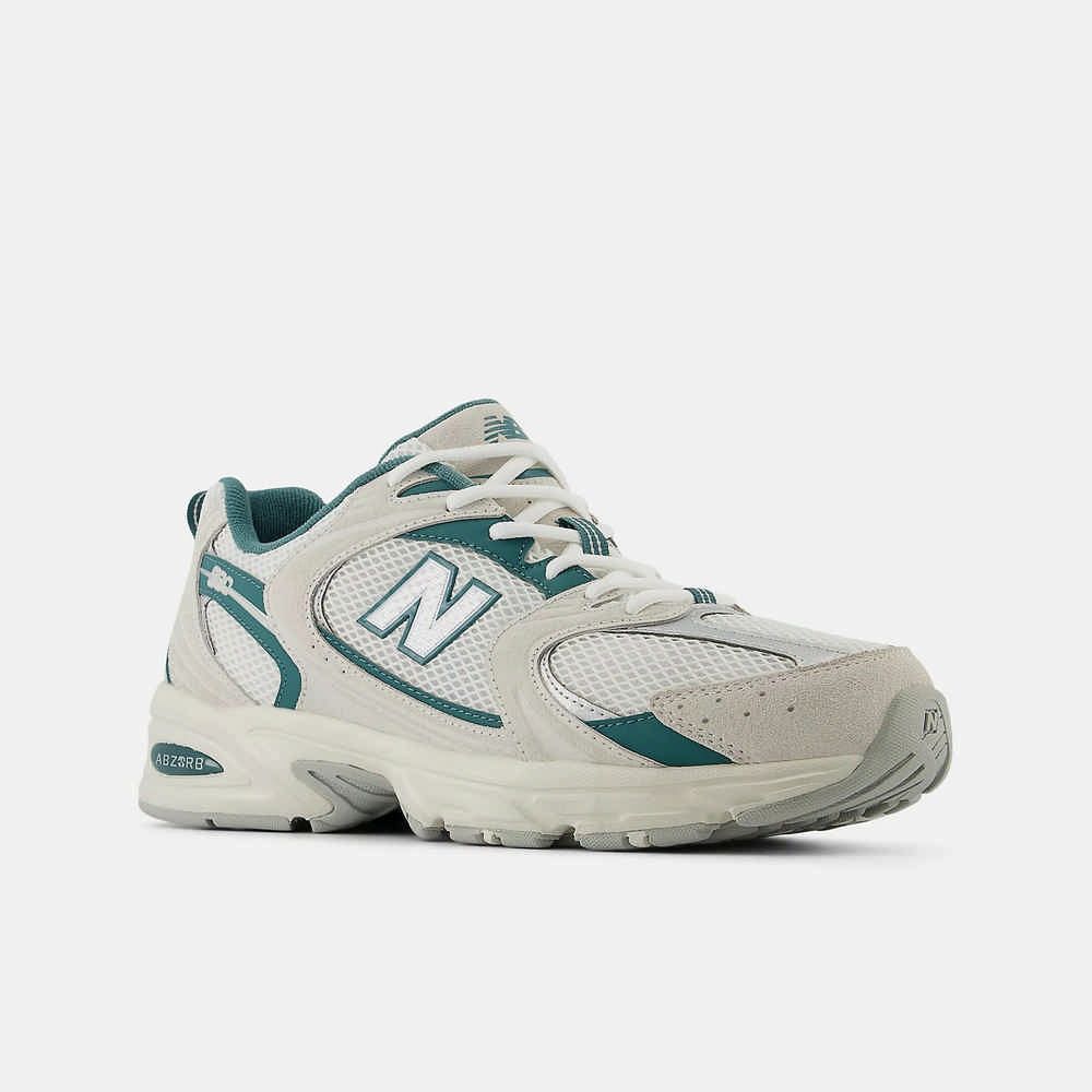  【New Balance】530 系列 男女 休閒鞋 白綠 MR530QA-D