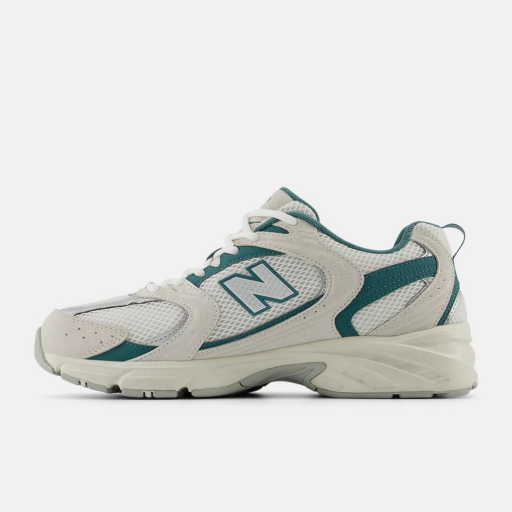  【New Balance】530 系列 男女 休閒鞋 白綠 MR530QA-D