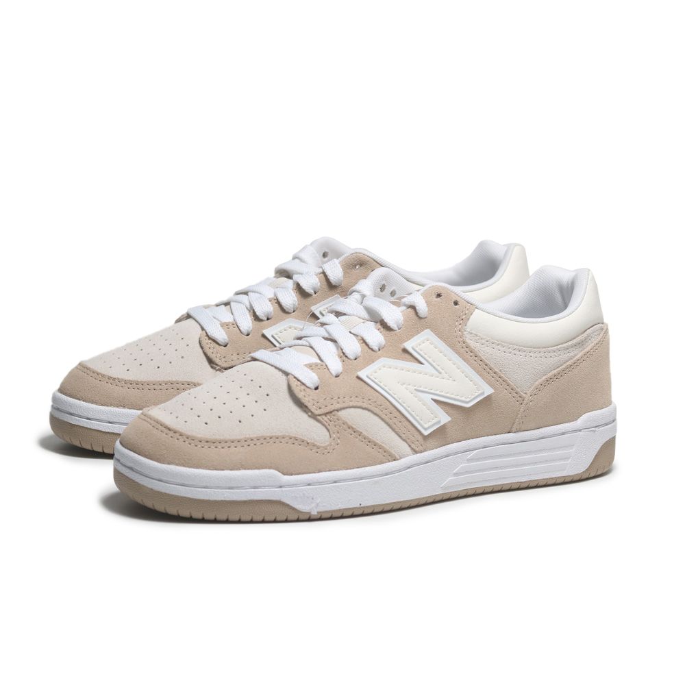 NEW BALANCE  休閒鞋 NB 480 卡其 麂皮 小DUNK 情侶鞋 男女 BB480LEA