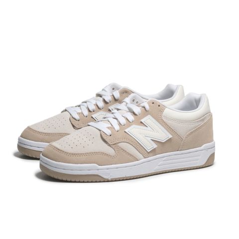 NEW BALANCE 休閒鞋 NB 480 卡其 麂皮 小DUNK 情侶鞋 男女 BB480LEA